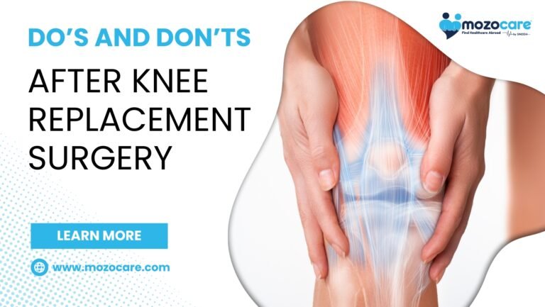 Do's and Dont's after Knee Replacement Surgery